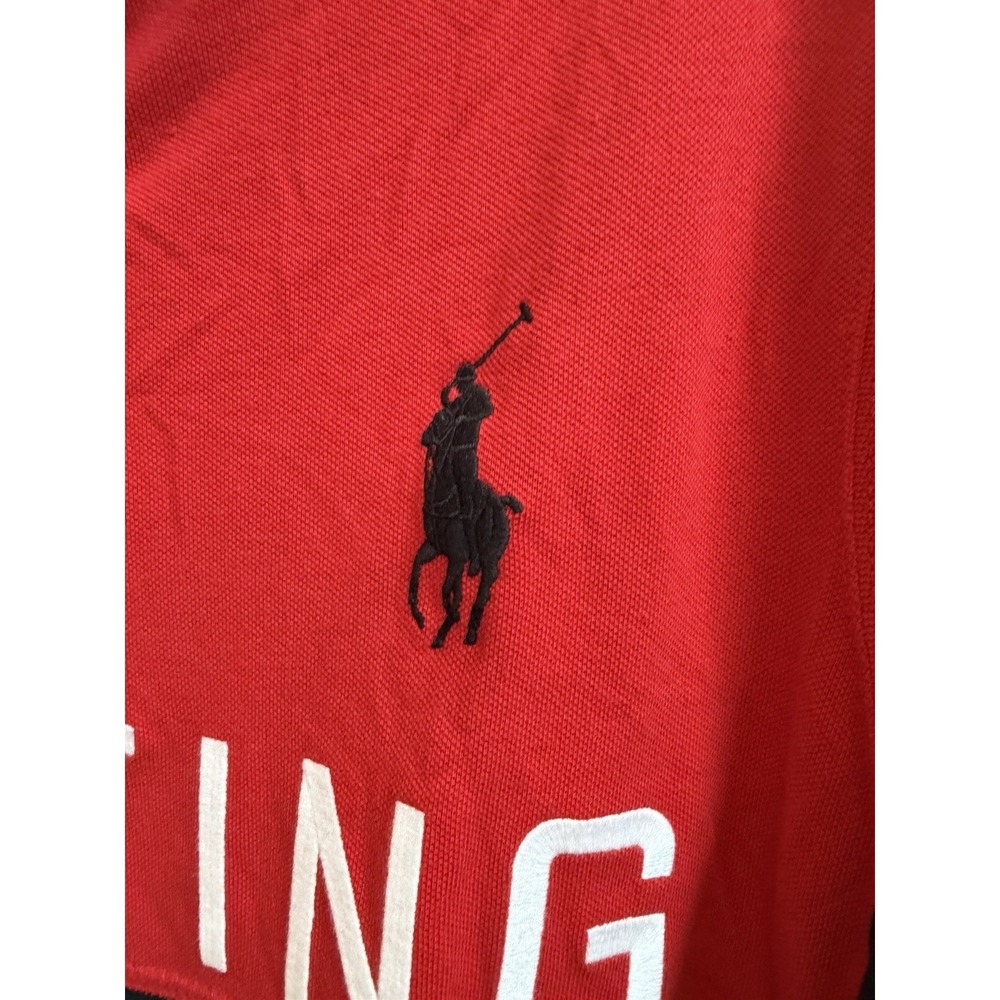 Polo Ralph Lauren Big Pony Polo Shirt Whitewater Rafting Guide Mens XL Nautical - Picture 5 of 10